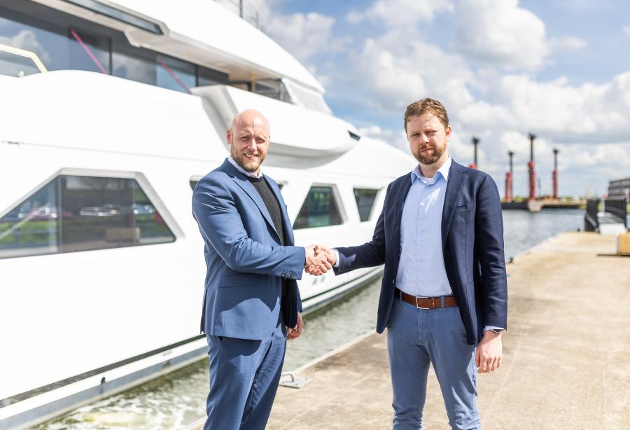 Damen Yachting And Blue World Technologies Partner For Sustainable