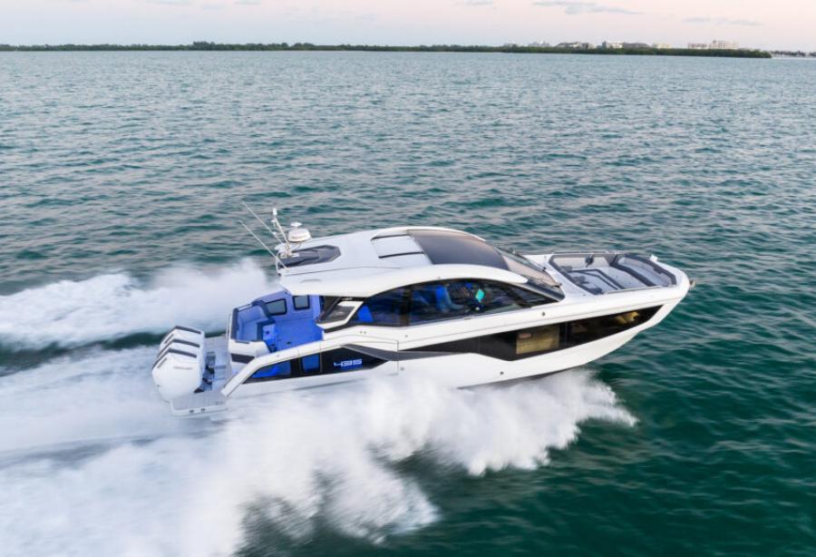 Galeon Yachts Unveils New Galeon 435 GTO At Miami International Boat