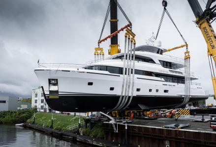 36m Moonshine Launched by Moonen Yachts