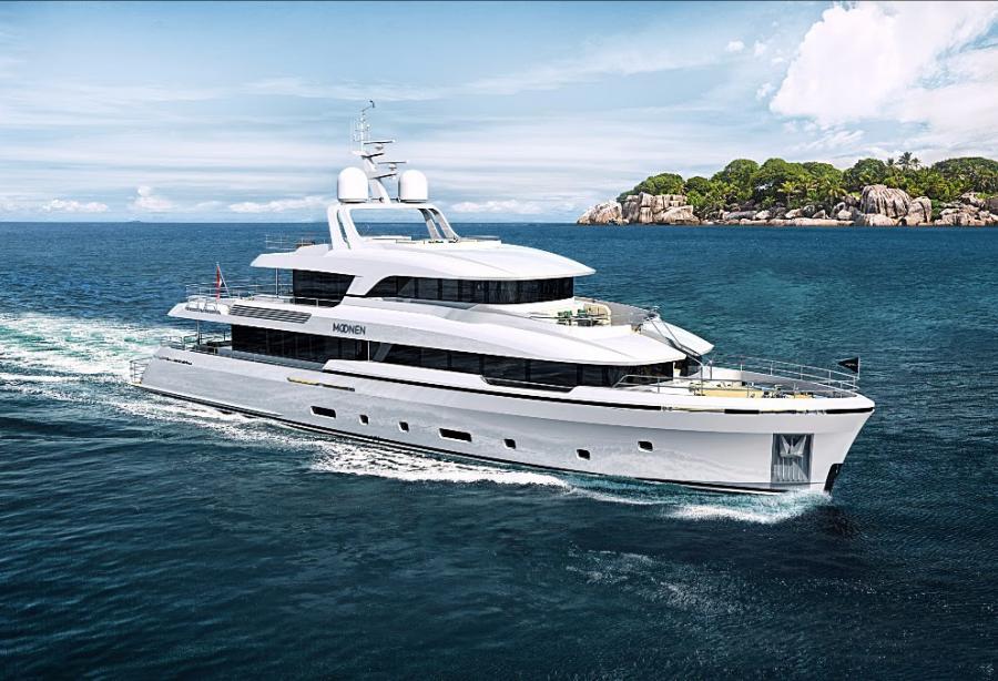 37m Moonen yacht Martinique takes shape Yacht Harbour
