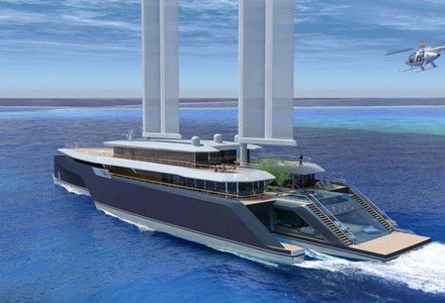 Komorebi-the future of sailing megayachts - Yacht Harbour