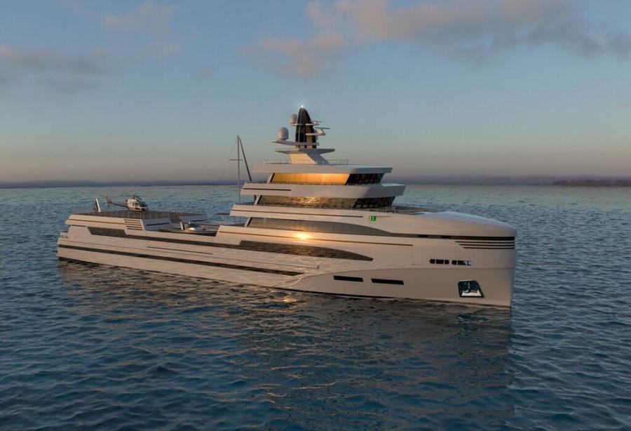 Rosetti breaks into yachting market with 85m expedition supply vessel ...