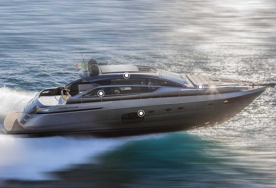 Pershing speed cruiser sinks off Jersey coast Yacht Harbour