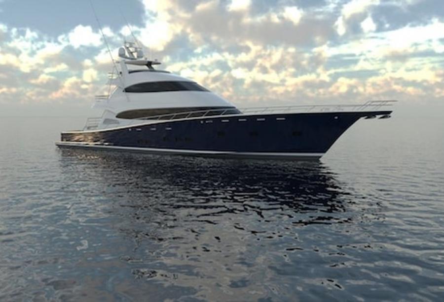 World's largest carbon sportfish yacht launched today - Yacht Harbour