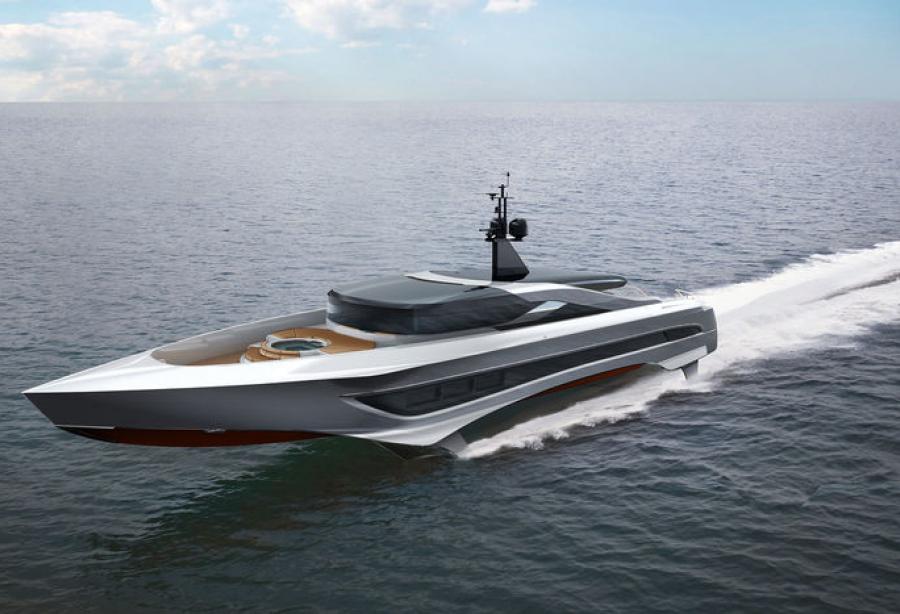 Russian Rocket Is A 37 Meter Foiling Superyacht Yacht Harbour