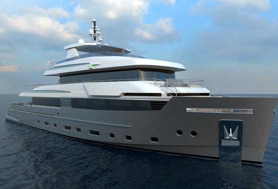 42-metre custom explorer yacht sold by Cantiere delle Marche - Yacht ...