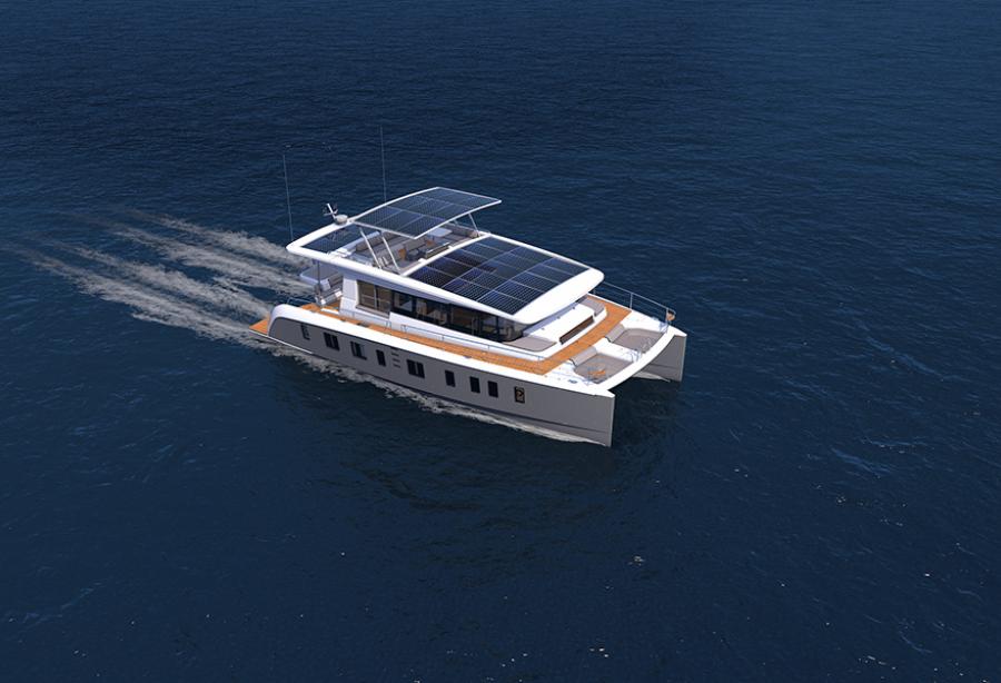 Silent 55: World debut of production oceangoing yacht with self ...