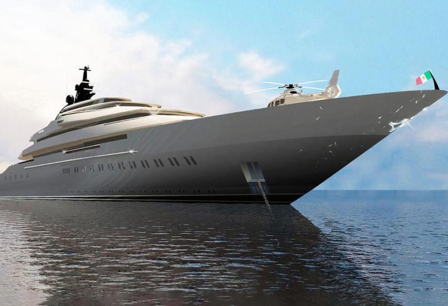 125 meter yacht