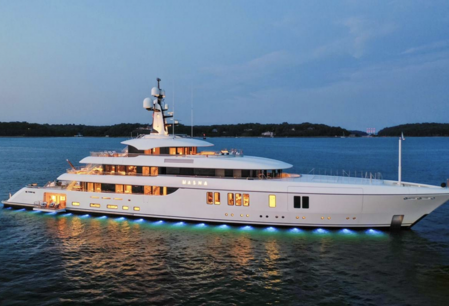 mega yacht charter australia