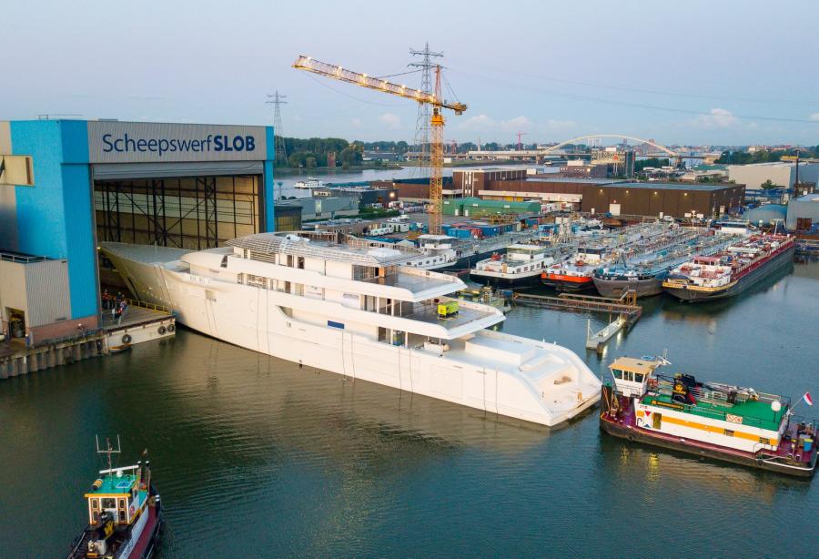 feadship yachts in build