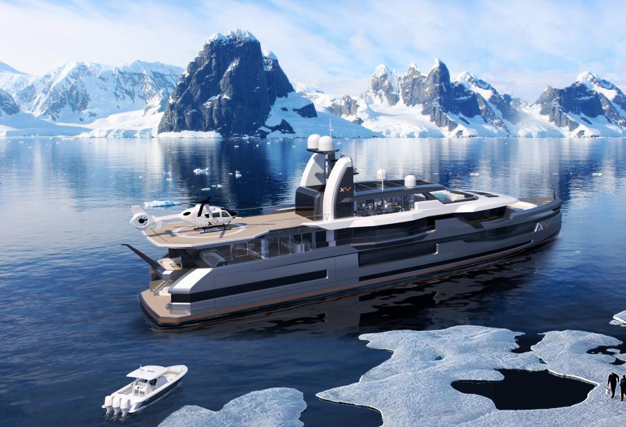 Heesen and Winch Design present 57m explorer superyacht at Fort ...