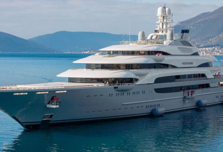 billionaire on yacht