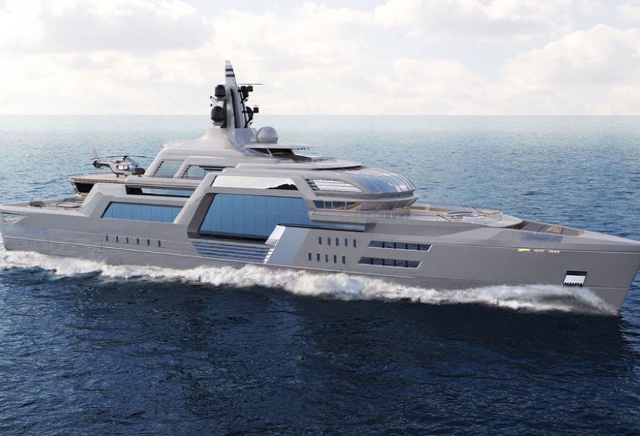 115m Stormbreaker superyacht concept by Theodoros Fotiadis - Yacht