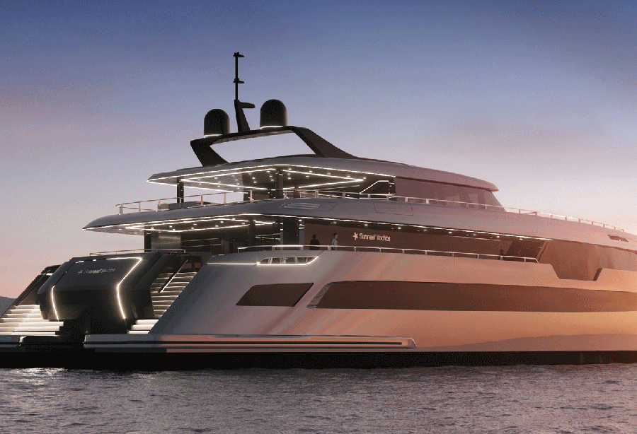 New 49m Sunreef catamaran renderings revealed - Yacht Harbour