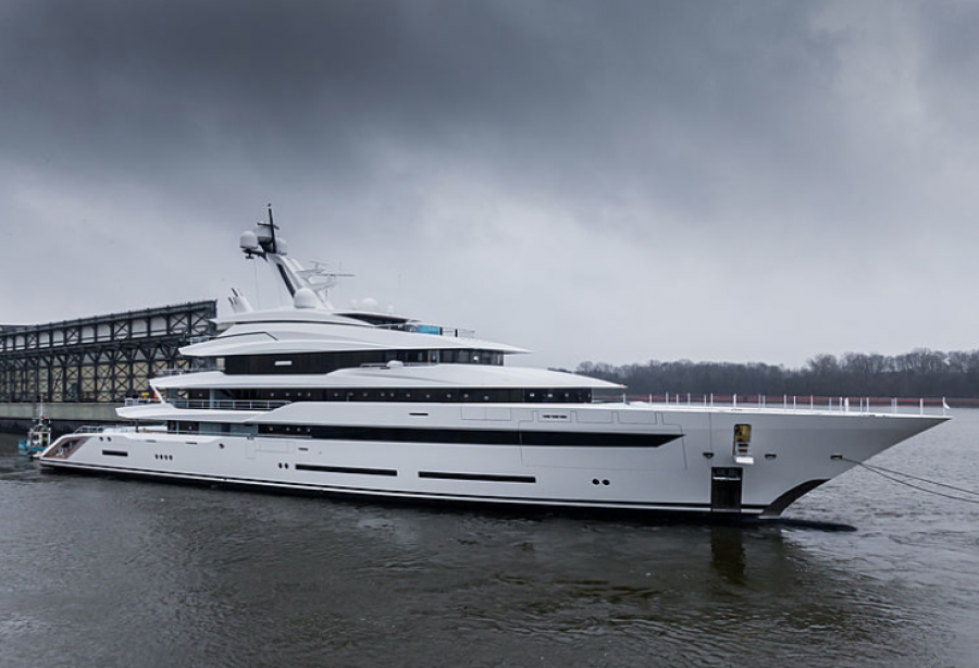 87m Project Hawaii By Lurssen On Sea Trials Yacht Harbour