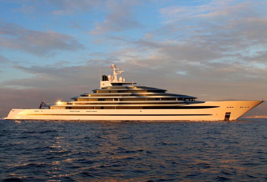 Kaos has been spotted off the coast of Gibraltar - Yacht Harbour