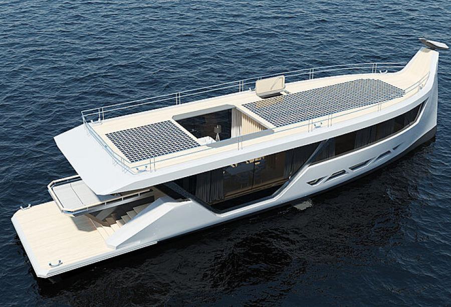 26m Yacht Concept That Can Be Controlled From Your Smartphone - Yacht ...