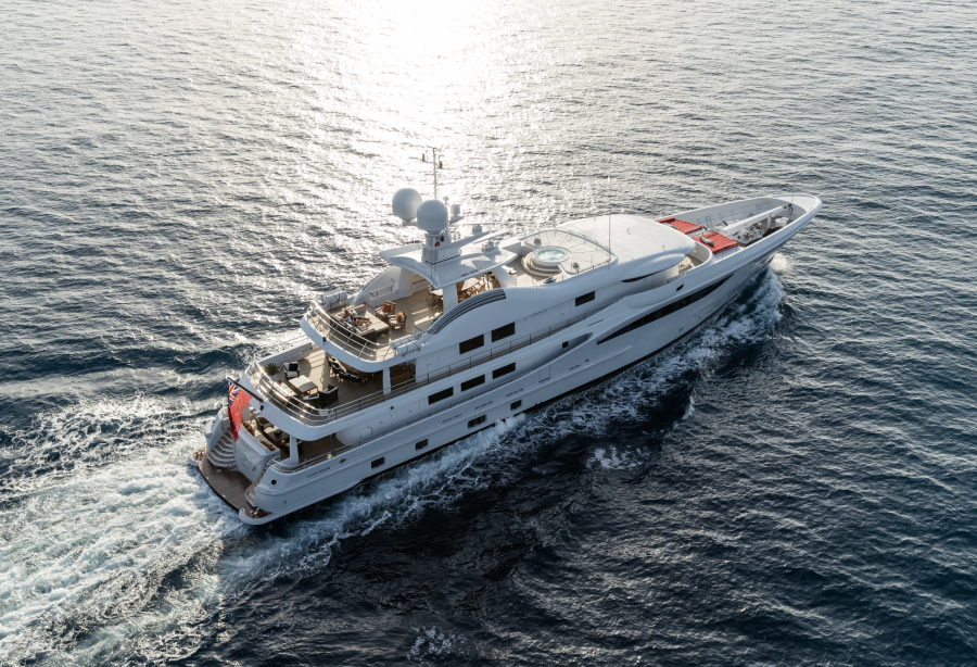 Amels 180 Limited Editions Grace Is Going For Refit Yacht Harbour