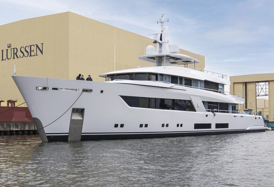 Lurssen Has Launched The 55m Project 13800 Yacht Harbour