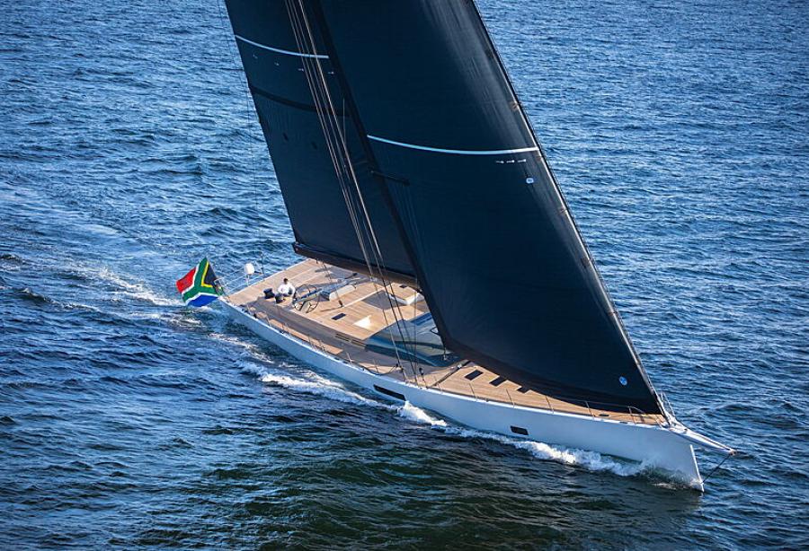 sailing yacht taniwha