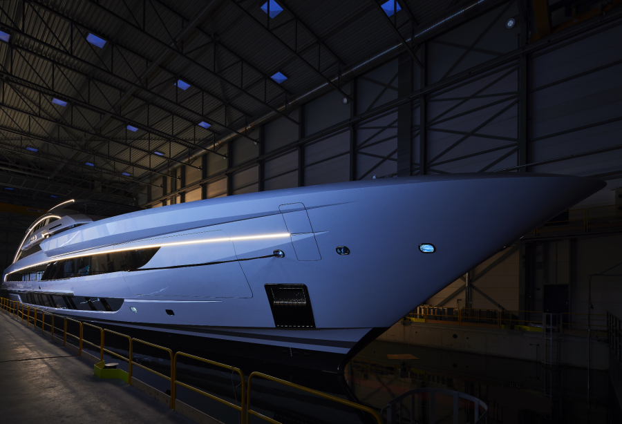 biggest aluminium yacht