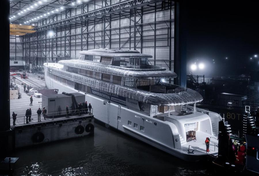 67m Project 823 Technically Launched By Feadship Yacht Harbour 8619