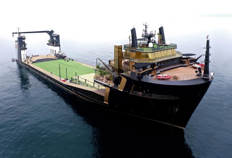 146m OK Launched by Karmarine Shipyard - Yacht Harbour