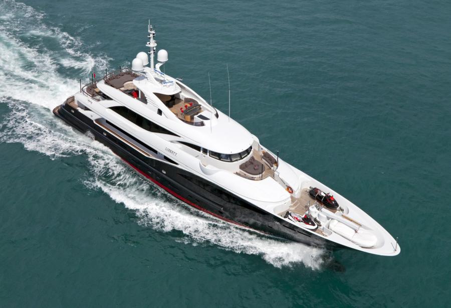 motor yacht liberty location