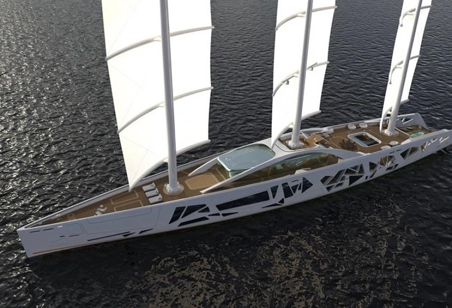 100m sailing yacht