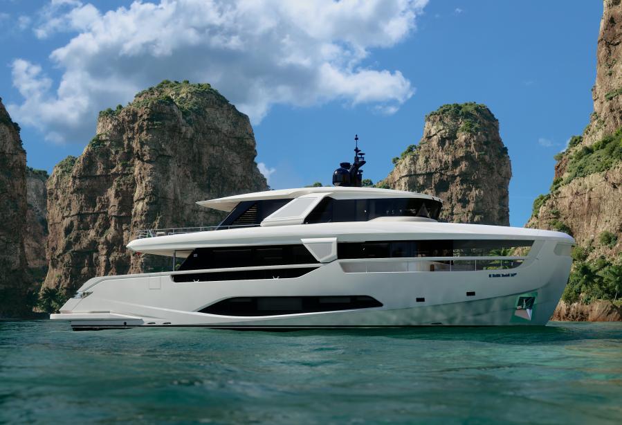 ferretti yachts infinito 90