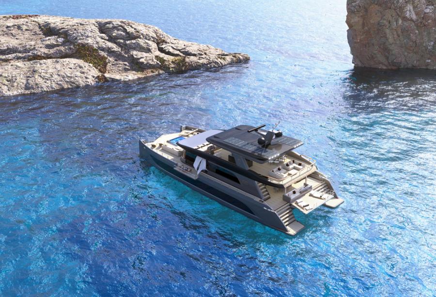 First VisionF 100 Catamaran Sold by VisionF Yachts - Yacht Harbour