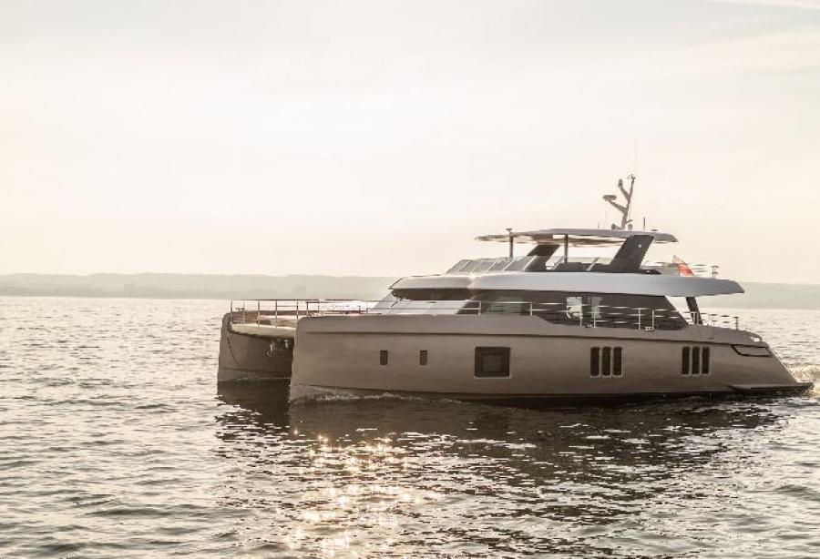 Inside Newly Launched 80 Sunreef Power Red Azalea - Yacht Harbour