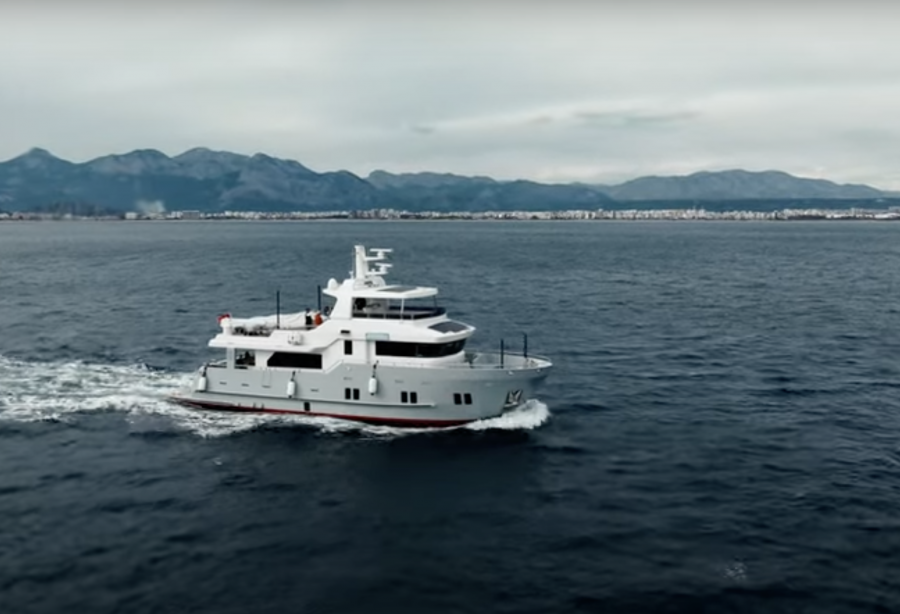 bering yachts sea trials