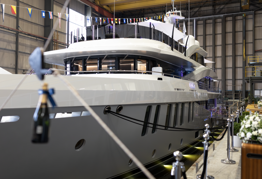 60m Marsa Set Sail From the Damen Yachting Shipyard - Yacht Harbour