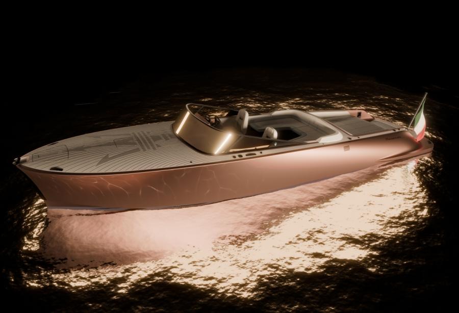 Maserati Introduces Tridente Electric Speedboat 
