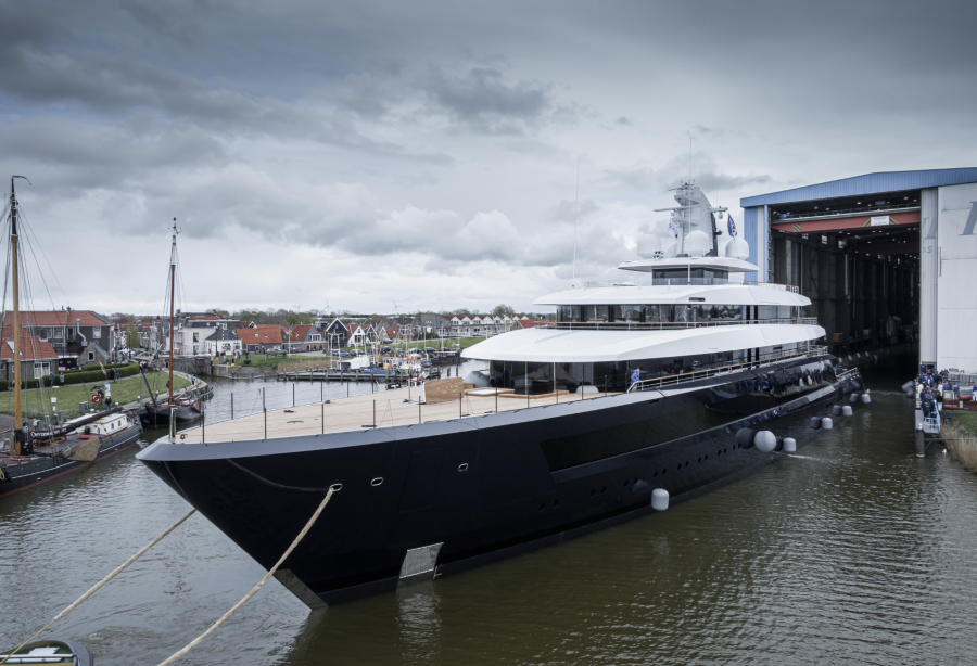 Hybrid Electric Project 1012 Sets Sail for Sea Trials - Yacht Harbour