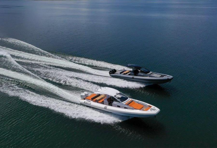 Sacs Tecnorib Showcases Pirelli Speedboats at Palma International Boat ...