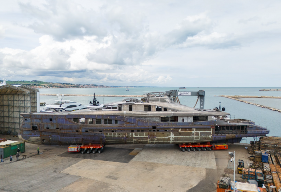 ISA Sportiva 66m Embarks on Outfitting Journey