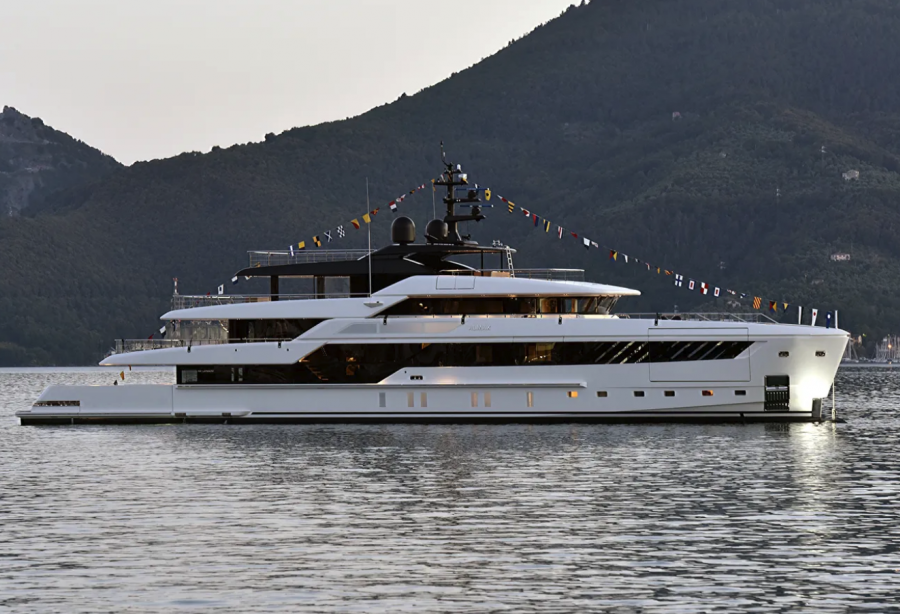 FuelCell Powered 50Steel Superyacht Launched by Sanlorenzo Yacht Harbour
