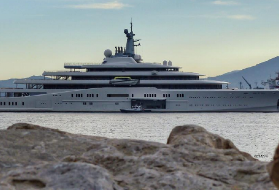 Eclipse Spotted In Gibraltar Yacht Harbour