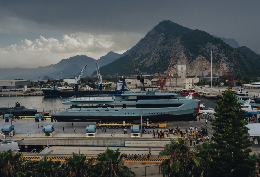 Alia Yachts’ 53m Sea Club launched