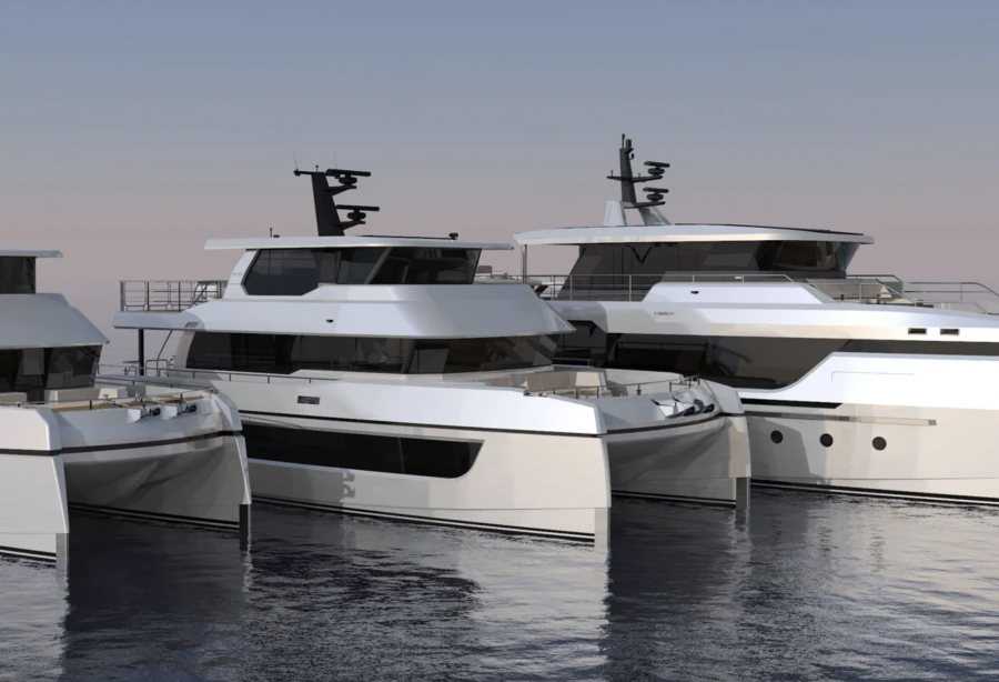 24m BC80 Unveiled by Bering Yachts