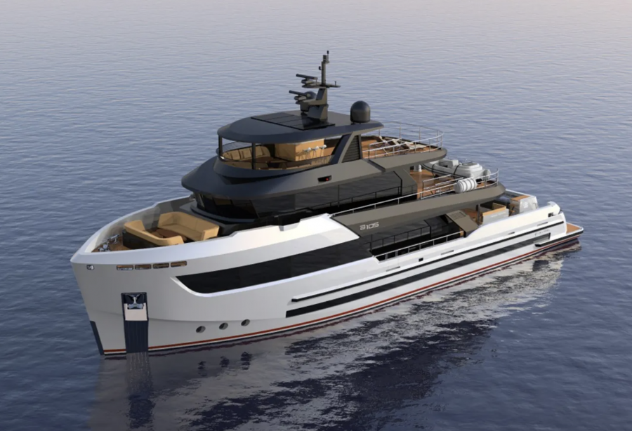 32m Bering 105 Revealed by Bering Yachts