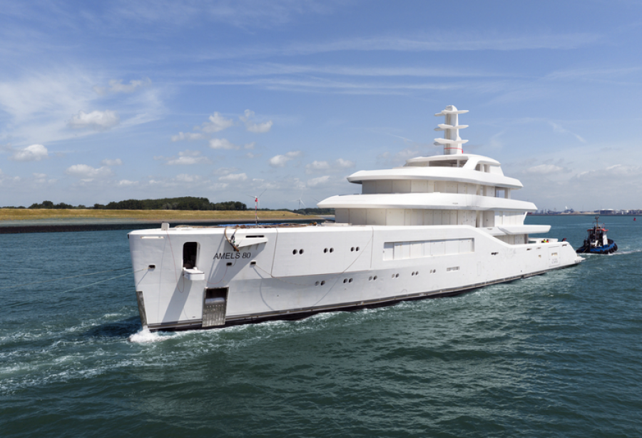 Damen Yachting Starts Interior Work on New 80m Amels 