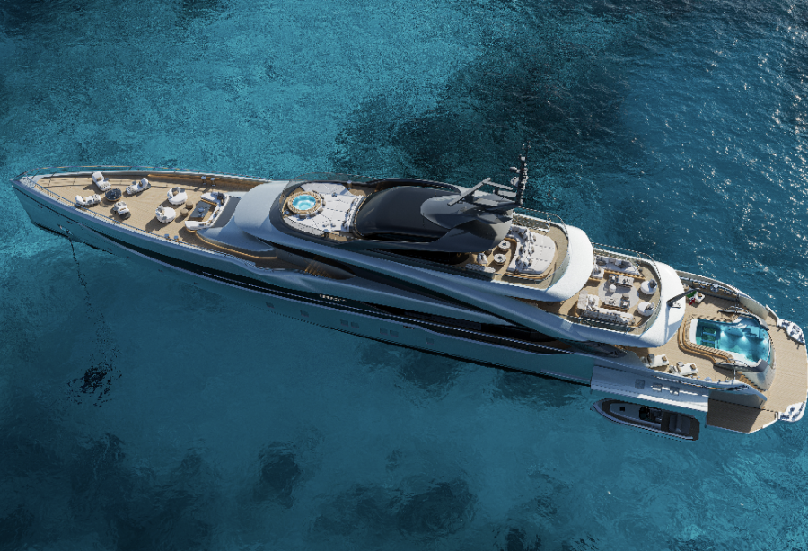 New 66m Gran Turismo Revealed by ISA Yachts