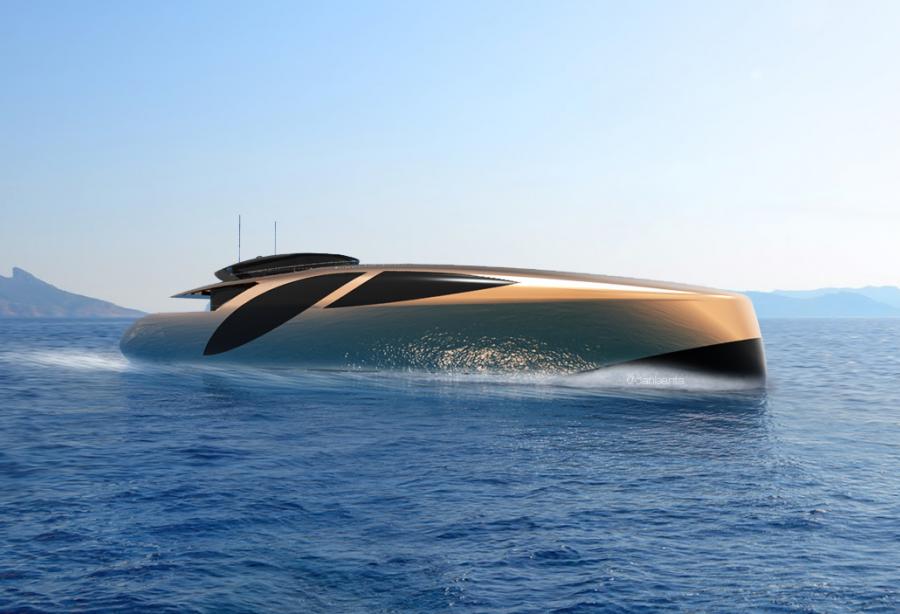 50m M Y Concept Copern Introduced - Yacht Harbour