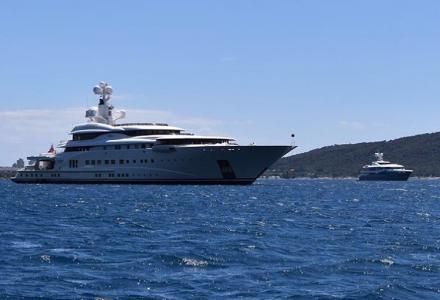 5 superyachts for a party in the Adriatic