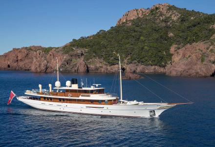 JK Rowling is reportedly selling her 48m yacht