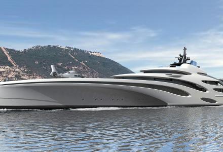 120m Eco Yachts trimaran concept revealed