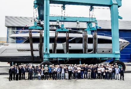 Riva launches the first 100’ Corsaro yacht